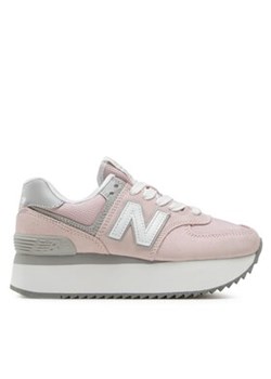 New Balance Sneakersy WL574ZSE Różowy ze sklepu MODIVO w kategorii Buty sportowe damskie - zdjęcie 171253975