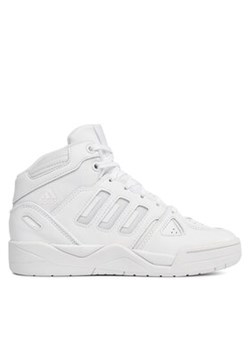 adidas Sneakersy Midcity Mid IF6665 Biały ze sklepu MODIVO w kategorii Buty sportowe męskie - zdjęcie 171254079