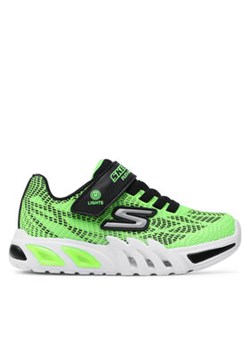 Skechers Sneakersy Vorlo 400137L/LMBK Zielony ze sklepu MODIVO w kategorii Buty sportowe dziecięce - zdjęcie 171254156