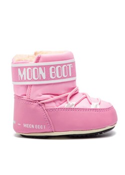 Moon Boot Śniegowce Crib 2 34010200004 Różowy ze sklepu MODIVO w kategorii Buty zimowe dziecięce - zdjęcie 171254198