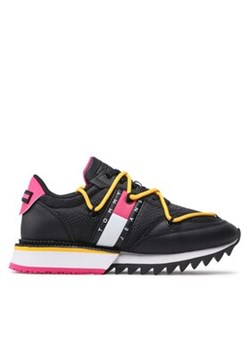 Tommy Jeans Sneakersy Sneaker Cleated EN0EN02056 Czarny ze sklepu MODIVO w kategorii Buty sportowe damskie - zdjęcie 171254557