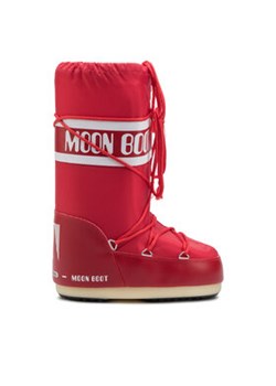 Moon Boot Śniegowce Nylon 14004400003 Czerwony ze sklepu MODIVO w kategorii Śniegowce damskie - zdjęcie 171255035