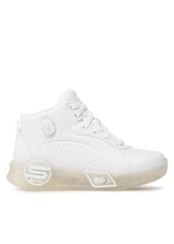 Skechers Sneakersy S-Lights Remix 310100L/WHT Biały ze sklepu MODIVO w kategorii Buty sportowe dziecięce - zdjęcie 171255215