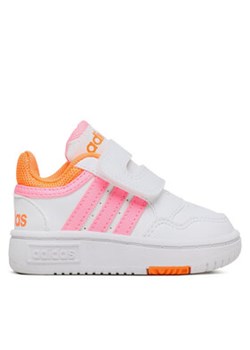 adidas Buty Hoops H03859 Biały ze sklepu MODIVO w kategorii Buty sportowe dziecięce - zdjęcie 171255929