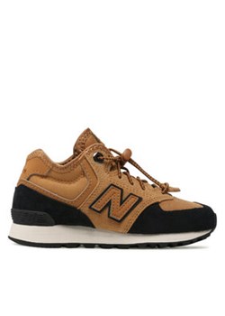 New Balance Sneakersy PV574HXB Brązowy ze sklepu MODIVO w kategorii Buty sportowe dziecięce - zdjęcie 171256059