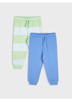 Sinsay - Spodnie dresowe jogger 2 pack - błękitny ze sklepu Sinsay w kategorii Spodnie i półśpiochy - zdjęcie 171258205