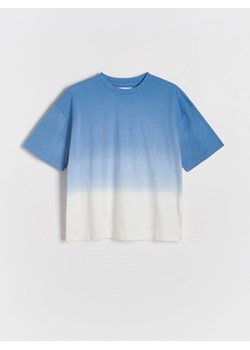 Reserved - Bawełniany t-shirt oversize - granatowy ze sklepu Reserved w kategorii T-shirty chłopięce - zdjęcie 171260045
