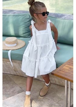 Sukienka SONSILDA WHITE ze sklepu Ivet Shop w kategorii Sukienki dziewczęce - zdjęcie 171260377