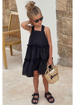 Sukienka SONSILDA BLACK ze sklepu Ivet Shop w kategorii Sukienki dziewczęce - zdjęcie 171260378