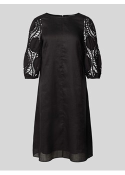 Sukienka o długości do kolan w jednolitym kolorze ze sklepu Peek&Cloppenburg  w kategorii Sukienki - zdjęcie 171260659