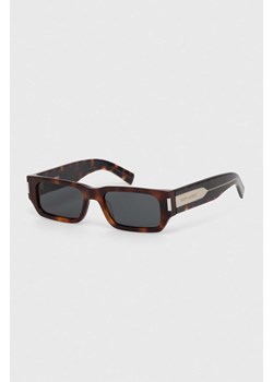 Saint Laurent okulary przeciwsłoneczne kolor brązowy SL 660 ze sklepu ANSWEAR.com w kategorii Okulary przeciwsłoneczne damskie - zdjęcie 171262536