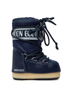 Śniegowce Moon Boot Nylon 14004400002 Blue M ze sklepu eobuwie.pl w kategorii Buty zimowe dziecięce - zdjęcie 171264445