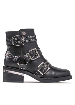 Botki Guess Fifii FL7FFI ELE10 BLACK ze sklepu eobuwie.pl w kategorii Workery damskie - zdjęcie 171264626