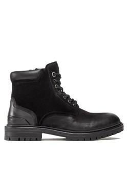 Kozaki Pepe Jeans Ned Boot Antic Warm PMS50222 Black 999 ze sklepu eobuwie.pl w kategorii Buty zimowe męskie - zdjęcie 171265028