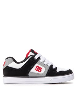 Sneakersy DC Pure ADBS300267 White/Black/Red (Wbd) ze sklepu eobuwie.pl w kategorii Trampki dziecięce - zdjęcie 171265149