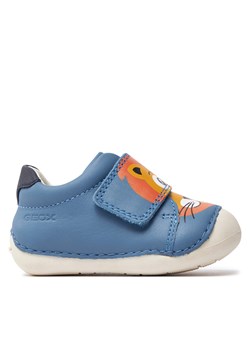 Sneakersy Geox B Tutim B3539C 00085 C4005 Granatowy ze sklepu eobuwie.pl w kategorii Buciki niemowlęce - zdjęcie 171265587