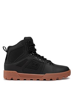 Kozaki DC Pure high-top Wr Boot ADYB100018 Czarny ze sklepu eobuwie.pl w kategorii Buty zimowe męskie - zdjęcie 171265706