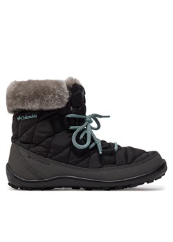 Śniegowce Columbia Youth Minx Shorty Omni-Heat Waterproof BY1334 Czarny ze sklepu eobuwie.pl w kategorii Buty zimowe dziecięce - zdjęcie 171265949