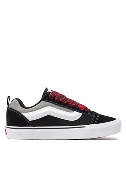 Tenisówki Vans Knu Skool VN0009QCBA21 Black/White ze sklepu eobuwie.pl w kategorii Trampki męskie - zdjęcie 171265956