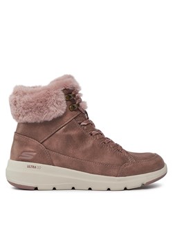 Botki Skechers Glacial Ultra Cozyly 144178/MVE Fioletowy ze sklepu eobuwie.pl w kategorii Botki - zdjęcie 171266208