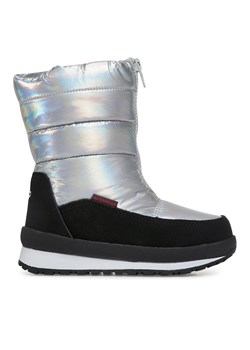 Śniegowce CMP Kids Rae Snow Boots Wp 39Q4964 Srebrny ze sklepu eobuwie.pl w kategorii Buty zimowe dziecięce - zdjęcie 171266269
