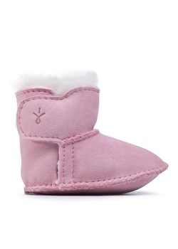 Śniegowce EMU Australia Baby Bootie B10310 Różowy ze sklepu eobuwie.pl w kategorii Buty zimowe dziecięce - zdjęcie 171266397