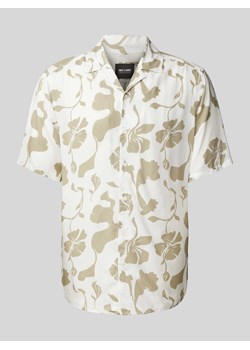 Koszula casualowa z kołnierzem z połami model ‘DASH’ ze sklepu Peek&Cloppenburg  w kategorii Koszule męskie - zdjęcie 171267985