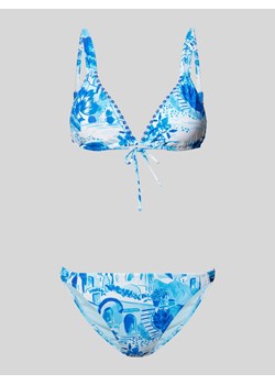 Zestaw bikini ze wzorem na całej powierzchni model ‘BINDI’ ze sklepu Peek&Cloppenburg  w kategorii Stroje kąpielowe - zdjęcie 171268067