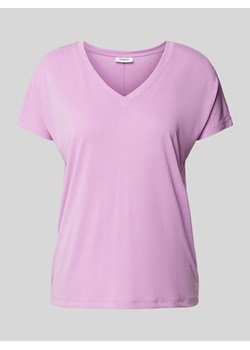 T-shirt z dekoltem w serek model ‘Fenya’ ze sklepu Peek&Cloppenburg  w kategorii Bluzki damskie - zdjęcie 171268105