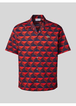 Koszula casualowa o kroju relaxed fit z graficznym wzorem model ‘SUMMER’ ze sklepu Peek&Cloppenburg  w kategorii Koszule męskie - zdjęcie 171268127