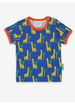 Toby Tiger Koszulka w kolorze niebieskim ze wzorem ze sklepu Limango Polska w kategorii T-shirty chłopięce - zdjęcie 171268839