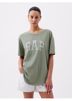 GAP Koszulka w kolorze khaki ze sklepu Limango Polska w kategorii Bluzki damskie - zdjęcie 171269315
