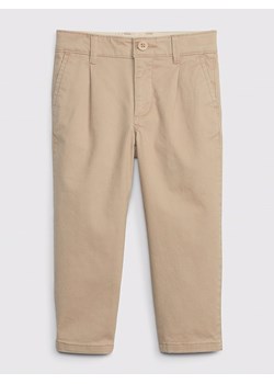 GAP Spodnie chino w kolorze beżowym ze sklepu Limango Polska w kategorii Spodnie i półśpiochy - zdjęcie 171269428