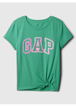 GAP Koszulka w kolorze zielonym ze sklepu Limango Polska w kategorii Bluzki dziewczęce - zdjęcie 171269586