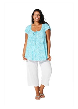 Aller Simplement Koszulka w kolorze błękitno-białym ze sklepu Limango Polska w kategorii Bluzki damskie - zdjęcie 171269695