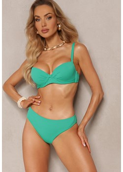 Zielone Bikini Komplet Dwuczęściowy Biustonosz z Usztywnionymi Miseczkami Majtki Typu Figi Wistella ze sklepu Renee odzież w kategorii Stroje kąpielowe - zdjęcie 171271999