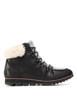 Sorel Botki Harlow Lace Cozy NL3733 Czarny ze sklepu MODIVO w kategorii Workery damskie - zdjęcie 171273928