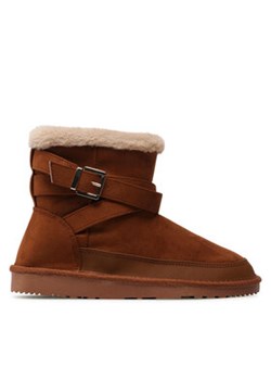 ONLY Shoes Śniegowce Onlbreeze-4 Life Boot 15271605 Brązowy ze sklepu MODIVO w kategorii Śniegowce damskie - zdjęcie 171274299