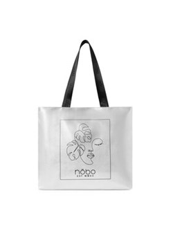 Nobo Torebka BAGP680-K022 Srebrny ze sklepu MODIVO w kategorii Torby Shopper bag - zdjęcie 171274657