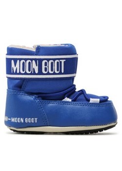 Moon Boot Śniegowce Crib 34010200005 Niebieski ze sklepu MODIVO w kategorii Buciki niemowlęce - zdjęcie 171274949