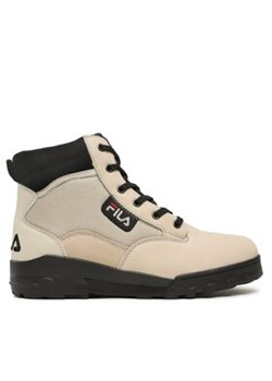 Fila Trapery Grunge II Bl Mid FFM0164.80039 Beżowy ze sklepu MODIVO w kategorii Buty zimowe męskie - zdjęcie 171275268