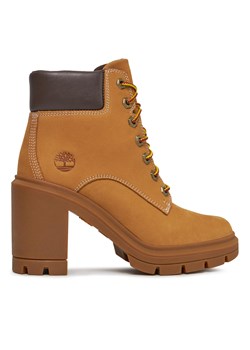 Botki Timberland Allington Heights 6In TB0A5Y5R2311 Brązowy ze sklepu eobuwie.pl w kategorii Botki - zdjęcie 171276009