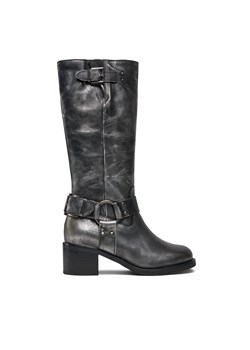 Kozaki Bronx High boots 14291-M Czarny ze sklepu eobuwie.pl w kategorii Kozaki damskie - zdjęcie 171276065