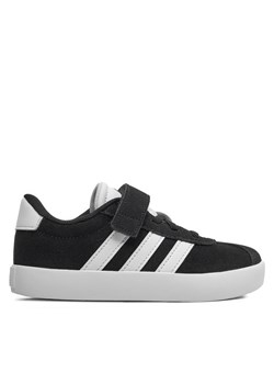 Sneakersy adidas VL Court 3.0 ID9148 Czarny ze sklepu eobuwie.pl w kategorii Buty sportowe dziecięce - zdjęcie 171276266
