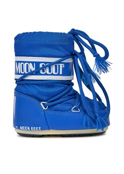 Śniegowce Moon Boot Mini Nylon 14004300075 Niebieski ze sklepu eobuwie.pl w kategorii Buty zimowe dziecięce - zdjęcie 171276987