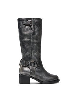 Bronx Kozaki High boots 14291-M Czarny ze sklepu MODIVO w kategorii Kozaki damskie - zdjęcie 171278057