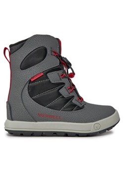 Merrell Śniegowce Snow Bank 4.0 Wtrpf Mk267145 Szary ze sklepu MODIVO w kategorii Buty zimowe dziecięce - zdjęcie 171279166