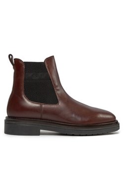 Gant Sztyblety Boggar Chelsea Boot 27651332 Brązowy ze sklepu MODIVO w kategorii Buty zimowe męskie - zdjęcie 171279329