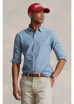 Polo Ralph Lauren - Koszula jeansowa 710548538001 ze sklepu ANSWEAR.com w kategorii Koszule męskie - zdjęcie 171279636