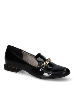 Lordsy For-But 130 Czarne lakier ze sklepu Arturo-obuwie w kategorii Lordsy damskie - zdjęcie 171280027